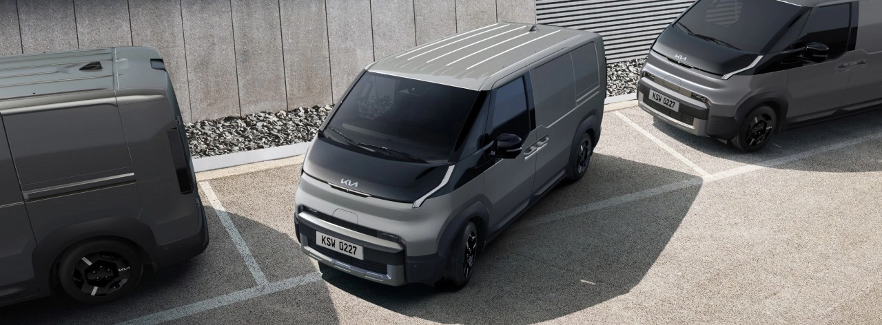 Neuer Kia PV5 Cargo. Deiner ab 199 € pro Monat plus MwSt.