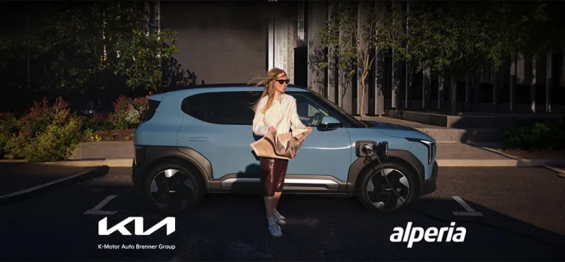 Kia e Alperia: ricaricare diventa più semplice