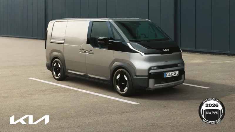 Der Kia PV5 wurde als „International Van of the Year 2026“ ausgezeichnet